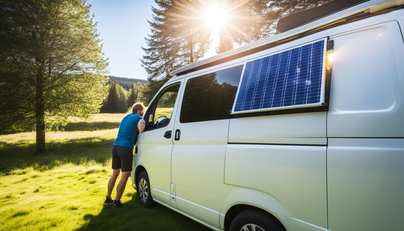 Fit Solar Panel Campervan