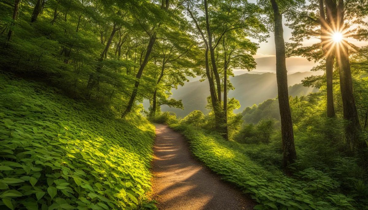 trails in Cumberland Gap National Historic Park